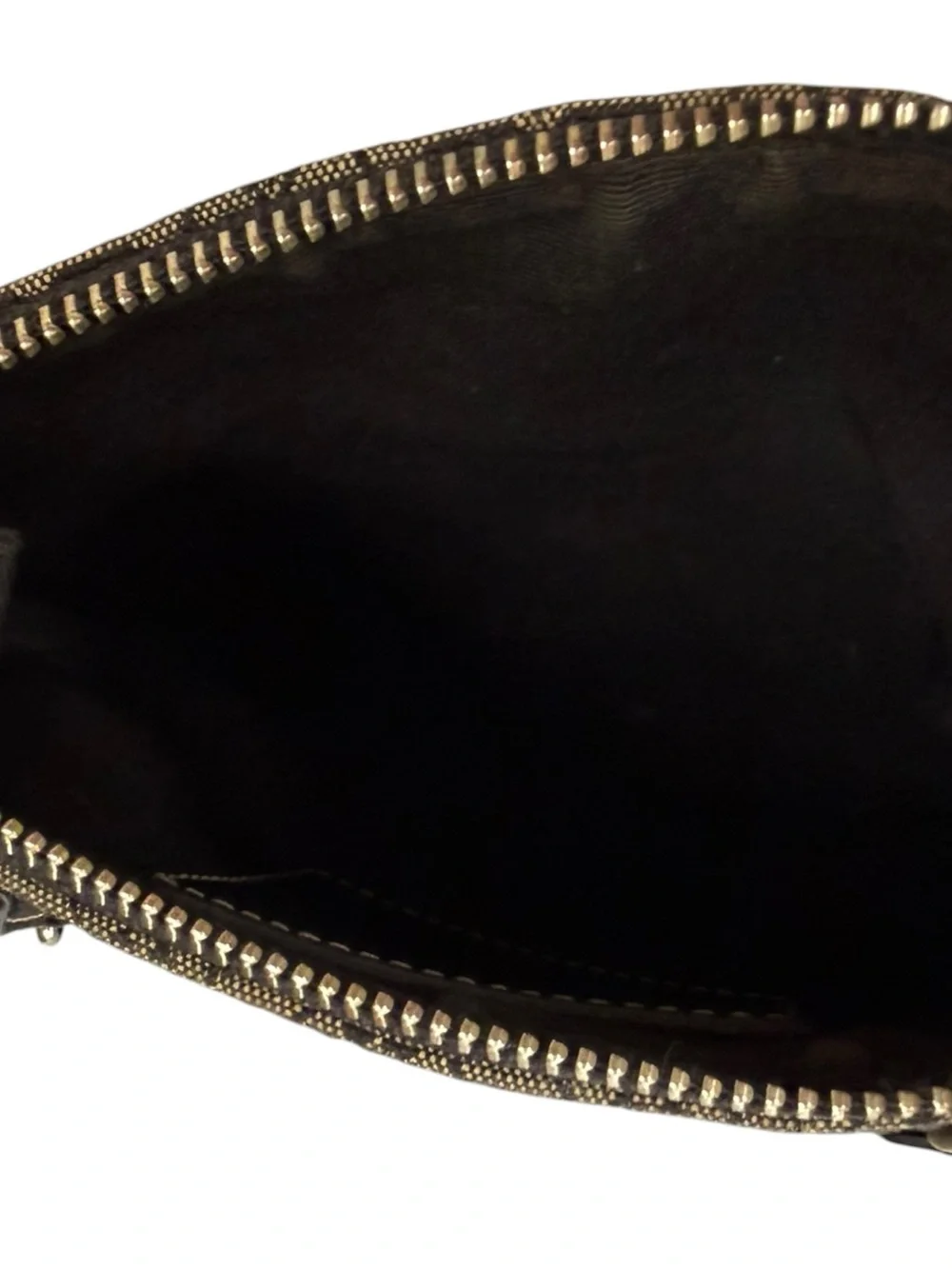 Coach Gray and Black Signature Crossbody Bag